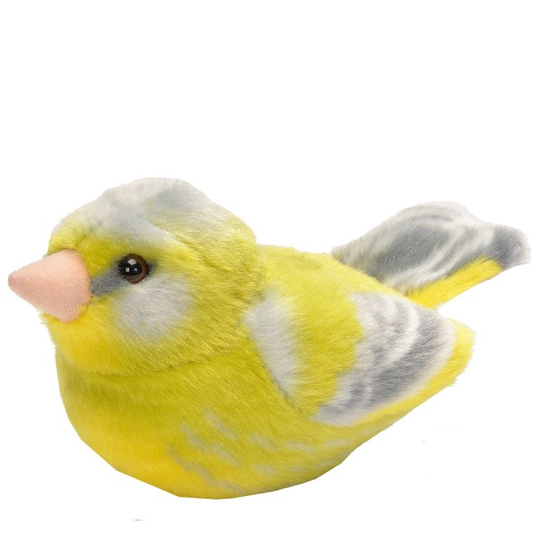 RSPB Greenfinch with Sound 12 cm Soft Toy