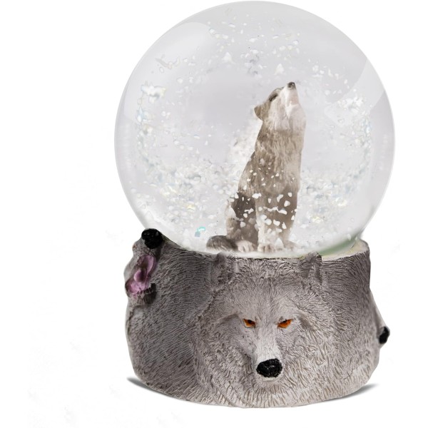 Wolf Snow Globe