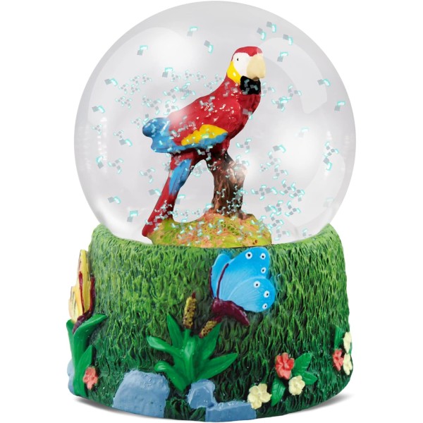 Parrot Snow Globe