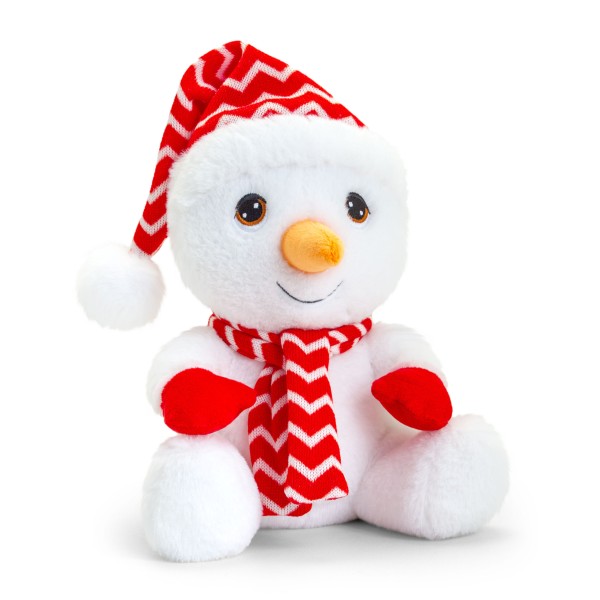 Keeleco Christmas Snowman with Scarf 35 cm Soft Toy